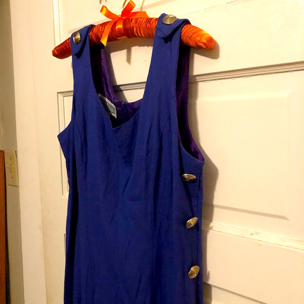 Vintage Buttoned Dress